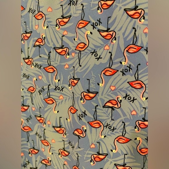 Adorable Koi(Betsy Johnson) scrub top. - Picture 4 of 8